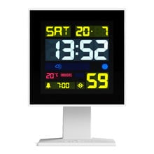 Newgate Monolith LCD Alarm Clock